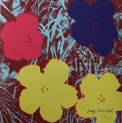 Andy WARHOL (d’après) - Flower (1967) - Sérigraphie 2