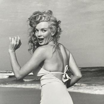 André de DIENES - Marilyn en maillot dos nu - Photographie argentique signée 2