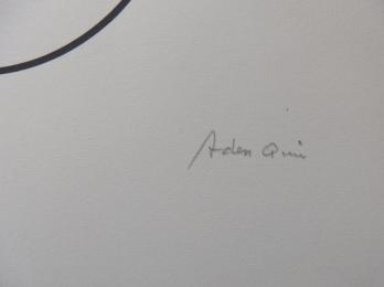 Carmelo ARDEN QUIN (1913-2010) - Composition abstraite à la guitare, Sérigraphie originale signée 2