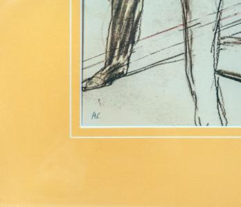 Claude WEISBUCH - Quatuor à cordes, 1998 - Lithographie signée au crayon 2
