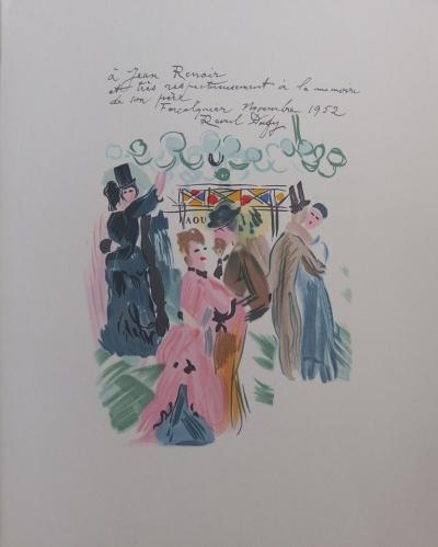 Raoul DUFY - Hommage à Renoir, Lithographie signée 2