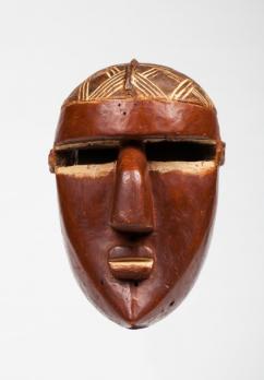 Lwalwa, République Démocratique du Congo Rare masque de danse 2