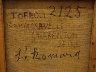 Louis TOFFOLI : Le Homard breton, Huile sur toile originale - Signée 2