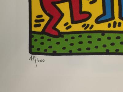 Keith Haring - Figures dancing 2