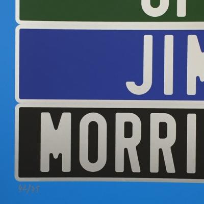Joel DUCORROY - Jim Morrison, 2012 - Sérigraphie signée 2