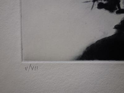 Zao WOU-KI : Moments éphémères, 1994 - Gravure originale à l’aquatinte, signée 2