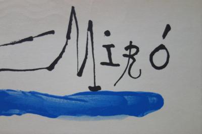 Joan Miro - Exposition Miro 1962, lithographie originale signée 2