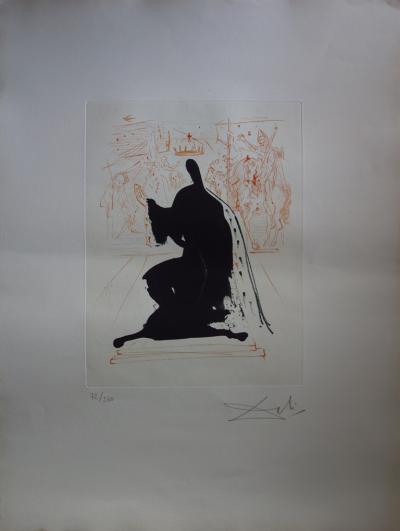 Salvador DALI - Le Roi d’Aragon - Gravure originale signée 2