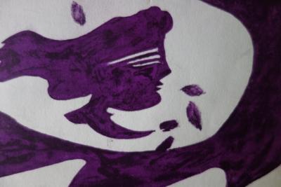 Georges Braque : Femme de Profil, Lithographie originale signée 2