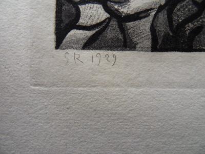 Georges Rouault : Le Conseiller - Gravure originale signée 2