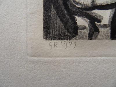 Georges Rouault : Un drôle de petit homme - Gravure originale signée 2