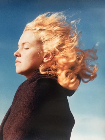 André de Dienes - Marilyn in the wind - Tirage en couleurs 2