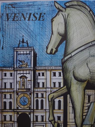 Bernard BUFFET : Venise - Affiche originale signée à l’encre 2