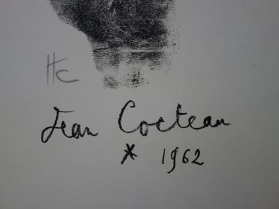 Jean COCTEAU: Main de l’artiste, Lithographie originale signée (vers 1962) 2