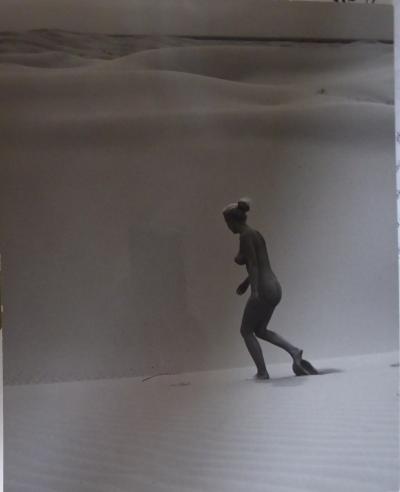 André de Dienes « Nu sur la dune» Tirage argentique de 1960 2