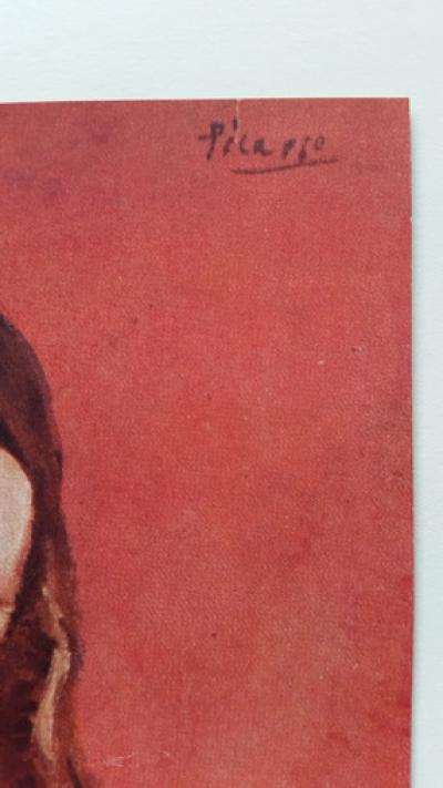 Pablo PICASSO (d’après) - Femme à la chevelure, 1905, Impression 2
