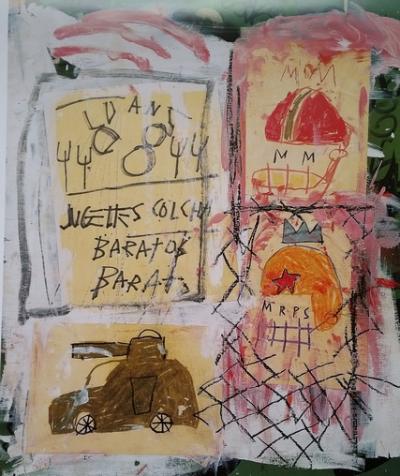 Jean-Michel Basquiat - Untitled, 1981 Affiche 2