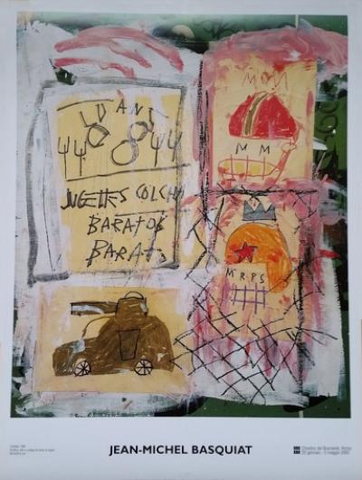 Jean-Michel Basquiat - Untitled, 1981 Affiche 2