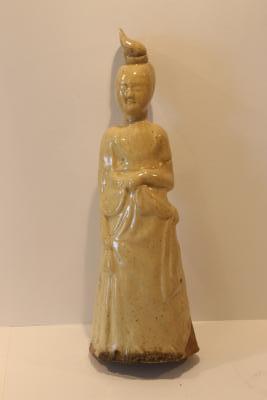 Chine Mingqi Sui, Concubine debout avec coiffe en crête, chine 2