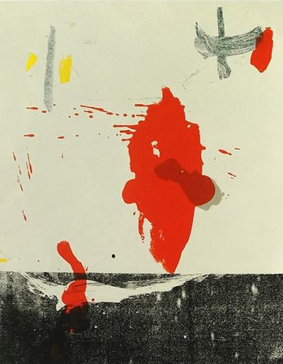 Tony SOULIE - Abstraction, circa 2000 - Lithographie originale signée au crayon 2