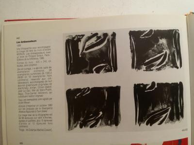 Olivier DEBRE - Ambassadeurs, 1989 - Lithographie originale signée au crayon 2