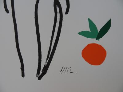 Henri MATISSE (1869-1954) - Nu aux oranges, Lithographie signée 2