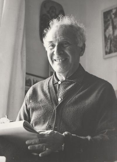 Jacques GOMOT - Portrait de Marc Chagall - Photographie 2