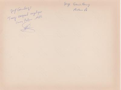 Serge Haouzi - Photographie originale signée et datée de Serge Gainsbourg 2