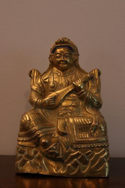 Mongolie, XIXe siècle. Dharmapâla. Musicien sino-mongole 2