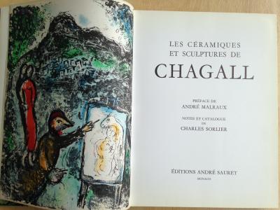 Marc Chagall - dessin signé, daté et dédicacé 2