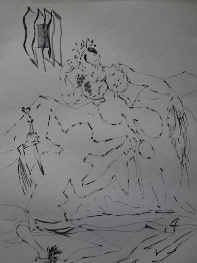 Salvador Dali : Songe et satyre - Gravure originale signée 2