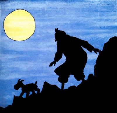 Hergé (d’après) - Tapis Tintin le sceptre d’Ottokar, 1995 2