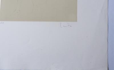Leonor FINI - Homme en galante compagnie - Gravure originale signée 2