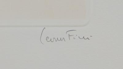 Leonor FINI : A califourchon - Gravure originale signée, Comtesse de Ségur 2