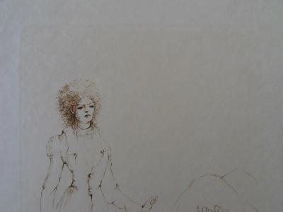 Leonor FINI - La belle et son prince charmant - Gravure originale signée 2