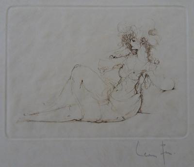 Leonor FINI - La Muse - Gravure originale signée 2