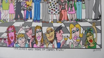 James RIZZI - Friends and fans of James Rizzi, 2004 - Lithograph 2