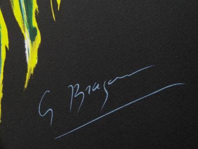 Georges BRAQUE (d’après) - Pensées secrètes - Lithographie signée 2