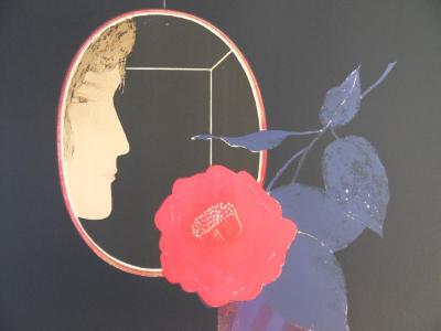 GARCIA-FONS - Femme à la rose - Lithographie signée 2