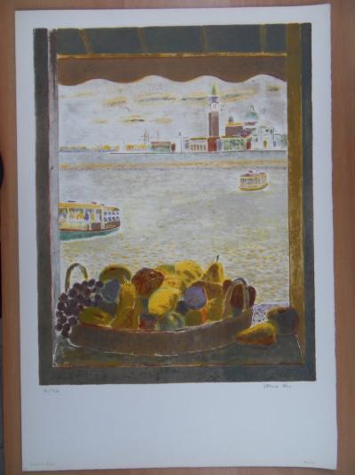 GARCIA FONS - Vue de Venise - Lithographie signée 2