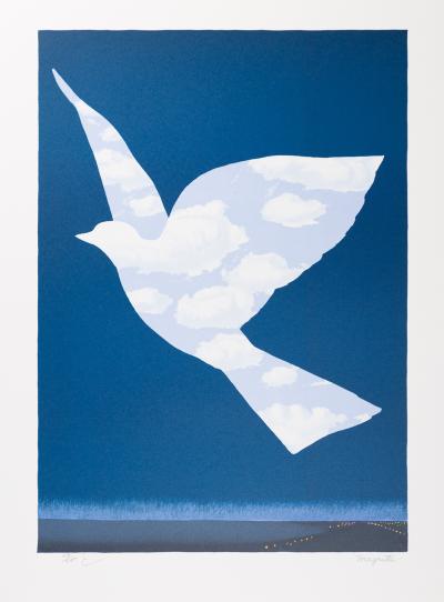 René MAGRITTE (1898-1967) - L’Oiseau de Ciel 2