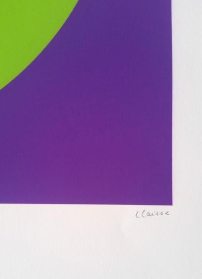 Geneviève Claisse - Composition cinétique 13, Sérigraphie signée 2
