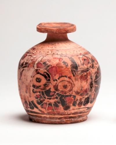 Aryballe étrusco-corinthien en céramique orné d’un décor à... 2