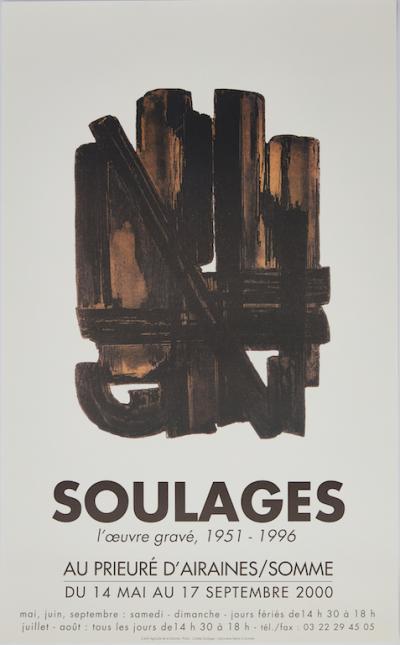 Pierre SOULAGES - L’oeuvre gravé Eau-forte n°9 2