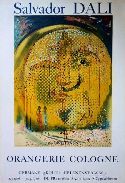 DALI Salvador : Sol y Dali, 1967 - Lithographie originale signée 2