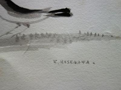 Kiyoshi HASEGAWA : Dessin original signé + AVATI, OUDOT, BARDONE, HALLEZ, DUBREUIL, DAVID 2