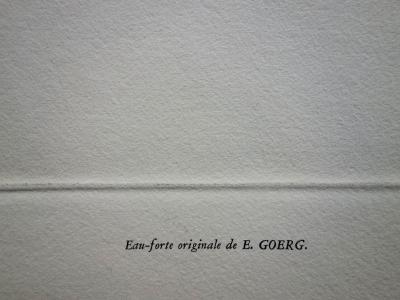Edouard GOERG - La bonne nouvelle - Eau-forte originale 2