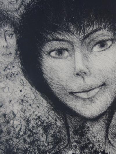 Édouard GOERG - Deux portraits de femme, lithographie 2