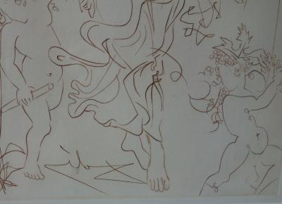 Salvador DALI : Automne - Gravure originale Signée 2