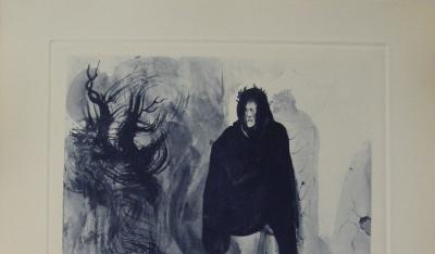 Salvador Dali : Apparition de Dité, Gravure originale signée 2
